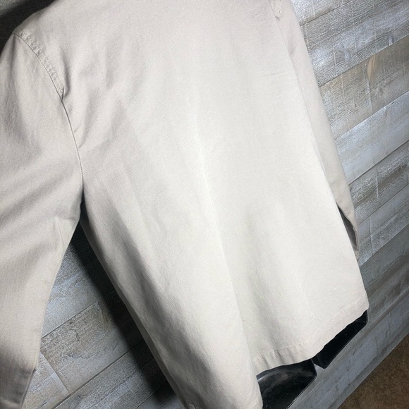 Eileen Fisher organic cotton button pocket jacket - Picture 6 of 7